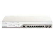 D-Link 10-Port Gigabit PoE+ Nuclias Smart Managed Switch including 2x SFP Ports