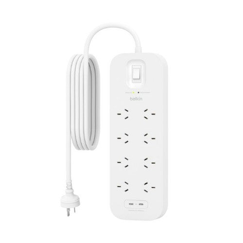 Belkin Connect White 8 AC outlet(s) 2 m