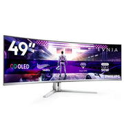 Philips Evnia 8000 49M2C8900L/75 computer monitor 124.2 cm (48.9") 5120 x 1440 pixels Dual QHD QD-OLED White