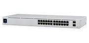 Ubiquiti UniFi 24-Port PoE Managed L2/L3 Gigabit Ethernet (10/100/1000) Power over Ethernet (PoE) 1U Silver