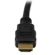 StarTech.com 15ft (4.6m) HDMI Cable - 4K High Speed HDMI Cable with Ethernet - UHD 4K 30Hz Video - HDMI 1.4 Cable - Ultra HD HDMI Monitors, Projectors, TVs & Displays - Black HDMI Cord - M/M
