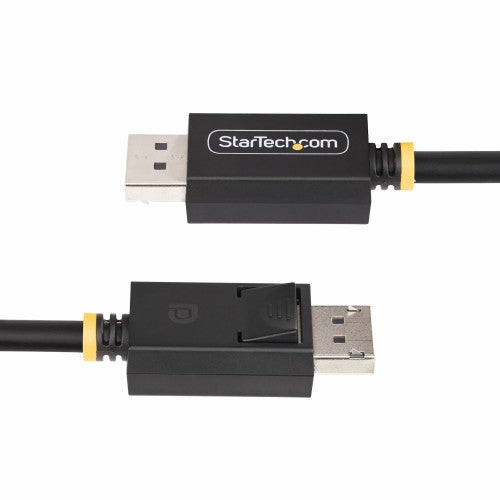 StarTech.com 6ft (1.8m) DisplayPort 2.1 Cable, VESA Certified DP40 DisplayPort Cable w/UHBR10/HDR/HDCP 2.2, 8K 60Hz/4K 144Hz w/DSC 1.2a, 40Gbps, DP 2.1 Cable, UHD Monitor Cord, M/M
