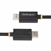 StarTech.com 6ft (1.8m) DisplayPort 2.1 Cable, VESA Certified DP40 DisplayPort Cable w/UHBR10/HDR/HDCP 2.2, 8K 60Hz/4K 144Hz w/DSC 1.2a, 40Gbps, DP 2.1 Cable, UHD Monitor Cord, M/M