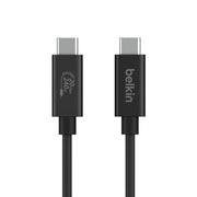 Belkin INZ004TT1.2MBK USB cable USB4 Gen 2x2 1.2 m USB C Black