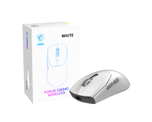 MSI MSE FORGE-GM340-WLS-WHITE