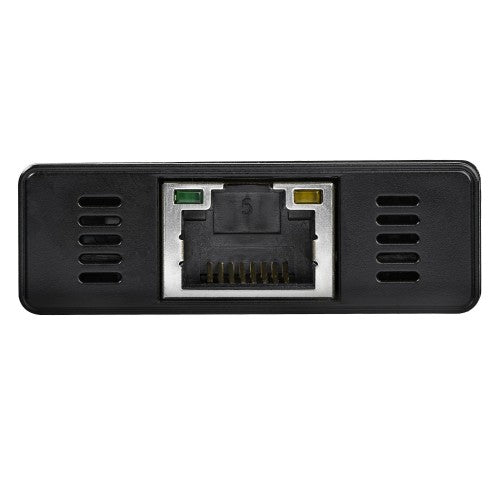 StarTech.com 3-Port Portable USB 3.0 Hub plus Gigabit Ethernet - 5Gbps - Aluminum with Built-in Cable - TAA