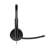 HP Poly Blackwire 3220 Stereo USB-C Headset +USB-C/A Adapter (Bulk)