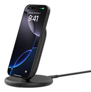 Belkin WIB006FQBK mobile device charger Smartphone Black AC Wireless charging Fast charging Indoor