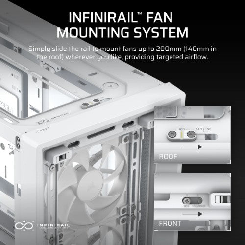 Corsair FRAME 4000D RS Midi Tower White