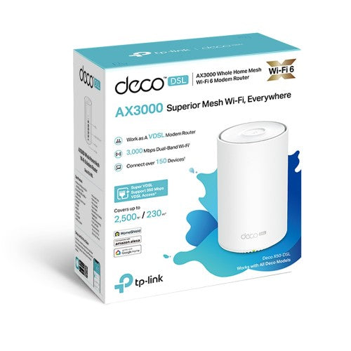 TP-Link AX3000 VDSL Whole Home Mesh WiFi 6 Router