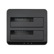 StarTech.com Dual-Bay USB 3.0 to SATA Hard Drive Docking Station, USB Hard Drive Dock, External 2.5/3.5" SATA I/II/III SSD/HDD Docking Station, Hot-Swap Hard Drive Bays, Top-Loading