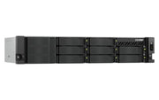 QNAP TS-855EU-RP NAS Rack (2U) Intel Atom® C5125 8 GB DDR4 0 TB QuTS hero Black