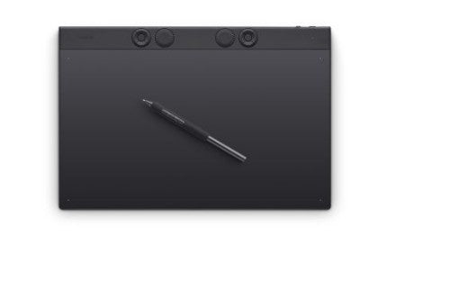 Wacom INTUOS PRO LARGE graphic tablet Black 5080 lpi 291 x 206 mm USB/Bluetooth