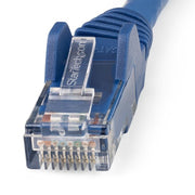 StarTech.com 50cm CAT6 Ethernet Cable - LSZH (Low Smoke Zero Halogen) - 10 Gigabit 250Mhz 100W PoE RJ45 10GbE UTP Network Patch Cord Snagless with Strain Relief - Blue, CAT 6, ETL Verified, 24AWG