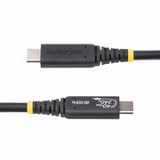 StarTech.com 3ft (1m) USB4 Cable 40Gbps, 240W (5A) Power Delivery, 8K 120Hz / 4K 240Hz DP Alt Mode, USB-IF Certified USB-C Cable - Thunderbolt Compatible
