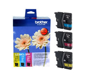 Brother LC39CL3PK ink cartridge 3 pc(s) Original Cyan, Magenta, Yellow