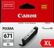 Canon 671 XL ink cartridge 1 pc(s) Original High (XL) Yield Grey
