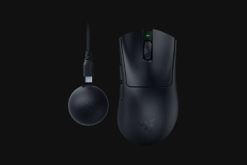 Razer DeathAdder V4 Pro mouse Gaming Right-hand RF Wireless + USB Type-C Optical 45000 DPI