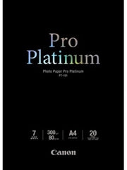 CANON PHOTO PAPER PRO PLATINUM A4 300GSM PACK 20