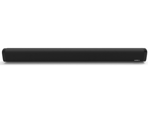 COMMBOX (CBSOUNDP) The new CommBox Premium Sound Bar is an active sound bar with high fidelity audio, reinforced by Maxx Bass Technology and is the ideal audio