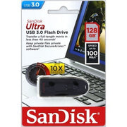 SanDisk 124109 USB flash drive 128 GB USB Type-A 3.2 Gen 1 (3.1 Gen 1) Black