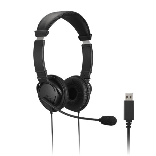 Kensington Classic USB-A Headset with Mic and Volume Control