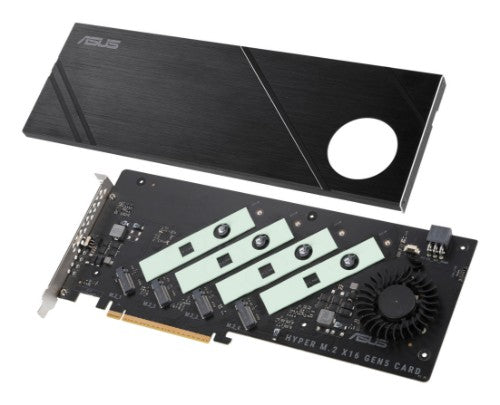 ASUS Hyper M.2 x16 Gen5 interface cards/adapter Internal