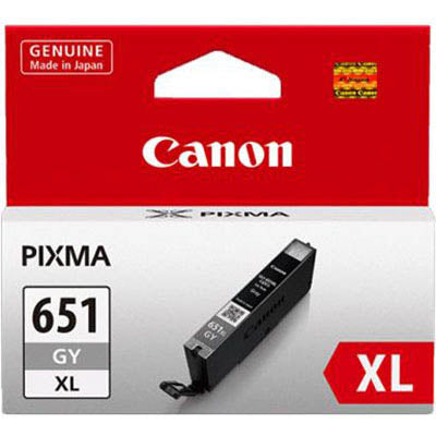 CANON CLI651XL INK CARTRIDGE HIGH YIELD GREY