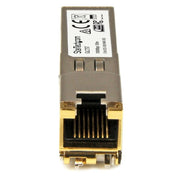 StarTech.com Cisco GLC-T Compatible SFP Module (10 Pack) - 1000BASE-T - SFP to RJ45 Cat6/Cat5e - 1GE Gigabit Ethernet SFP - RJ-45 100m - Cisco Firepower, ASR920, IE2000