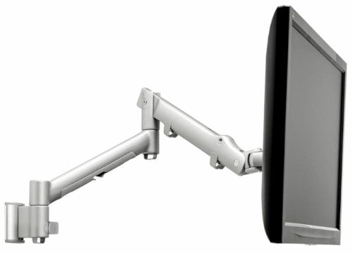 Atdec AWMS-DW6-S monitor mount / stand Silver Wall