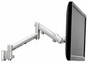 Atdec AWMS-DW6-S monitor mount / stand Silver Wall