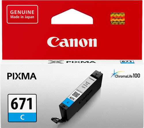 Canon CLI-671C ink cartridge 1 pc(s) Original Standard Yield Cyan
