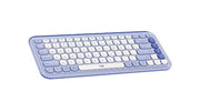 Logitech POP Icon Keys keyboard Universal Bluetooth QWERTY English Lilac, White