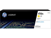 HP 416A YELLOW TONER - APPROX 2.1K PAGES - M454, M479, M455, M480 MODELS