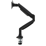 StarTech.com Desk Mount Monitor Arm - Heavy Duty Ergonomic VESA Monitor Arm - Single 32" (19.8lb/9kg) Display - Full Motion, Height Adjustable, Articulating - Aluminum - C-Clamp/Grommet- Black
