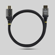 StarTech.com 1m (3ft) Premium Certified High Speed HDMI Cable, Ultra Flexible HDMI Cable, 4K 60Hz/1440p 144Hz w/HDR10/ARC, 18Gbps, High Flex Braided HDMI Cord