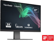 Viewsonic VP2788-5K computer monitor 68.6 cm (27") 5120 x 2880 pixels 5K Ultra HD LED Black