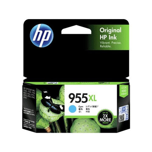 HP 955XL INK CARTRIDGE CYAN