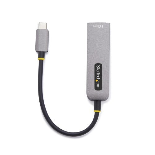 StarTech.com USB-C to Ethernet Adapter, NIC, 100W PD Pass-Through, USB 3.0 Type-C 1Gbps Multi Speed Network Adapter, Thunderbolt Compatible, Windows & Mac