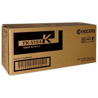KYOCERA TK-5154K BLACK TONER 12K FOR M6535CIDN / P6035CDN