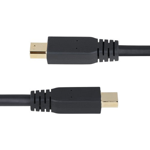 StarTech.com 10ft (3m) Mini DisplayPort to DisplayPort 1.4 Cable - 8K 60Hz/4K 120Hz HBR3 HDR, UHD mDP to DP 1.4 Cord, Ultra HD Monitor/Video Cable