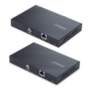 StarTech.com 4-Port USB 3.0 Extender over Ethernet up to 330ft (100m) via Cat6a / Cat7 / Cat8 RJ45 Cable, Extension for Remote USB Devices, 4x USB-A 5Gbps Hub, TAA