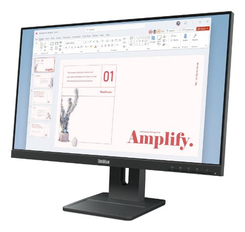 Lenovo ThinkVision E24-40 computer monitor 60.5 cm (23.8") 1920 x 1080 pixels Full HD LCD Black