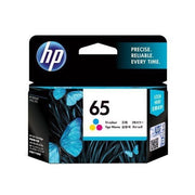 HP NO.65 TRI COLOUR INK N9K01AA 100 PAGES CYAN MAGENTA YELLOW