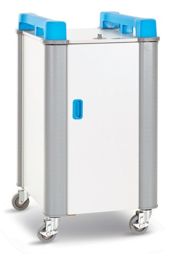 LapCabby LAP10VBL Portable device management cart Blue, Grey, Lime, Orange, Purple, White