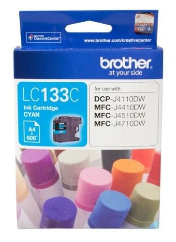 Brother LC133C ink cartridge 1 pc(s) Original Cyan