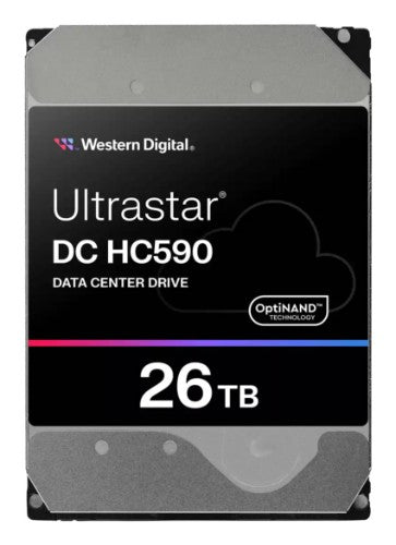 Western Digital DC HC590 internal hard drive 26 TB 7200 RPM 3.5" Serial ATA