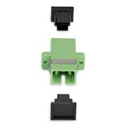 StarTech.com SC to SC Coupler 10 Pack, OS2 Single Mode SC Fiber Optic Coupler with Flange, SC/APC Simplex Adapter