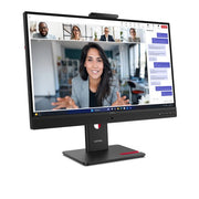 Lenovo ThinkVision T24-4v computer monitor 60.5 cm (23.8") 1920 x 1080 pixels Full HD LCD Black