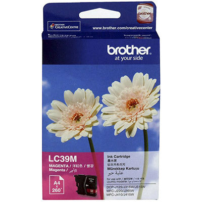 Brother LC-39M ink cartridge 1 pc(s) Original Standard Yield Photo magenta